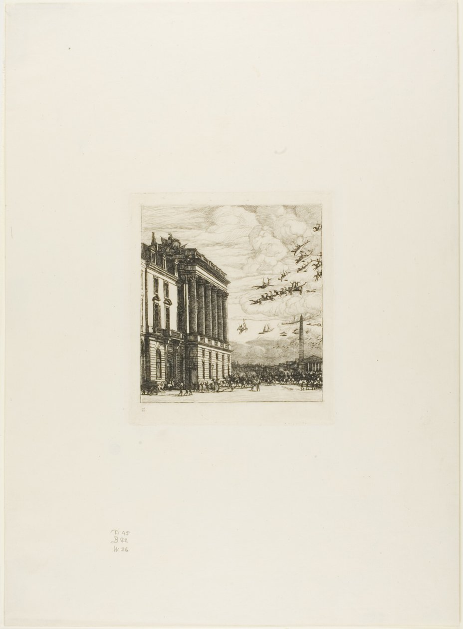 O Almirantado, Paris de Charles Meryon