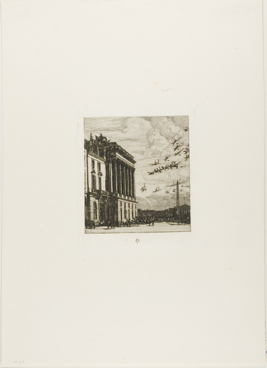 O Almirantado, Paris de Charles Meryon