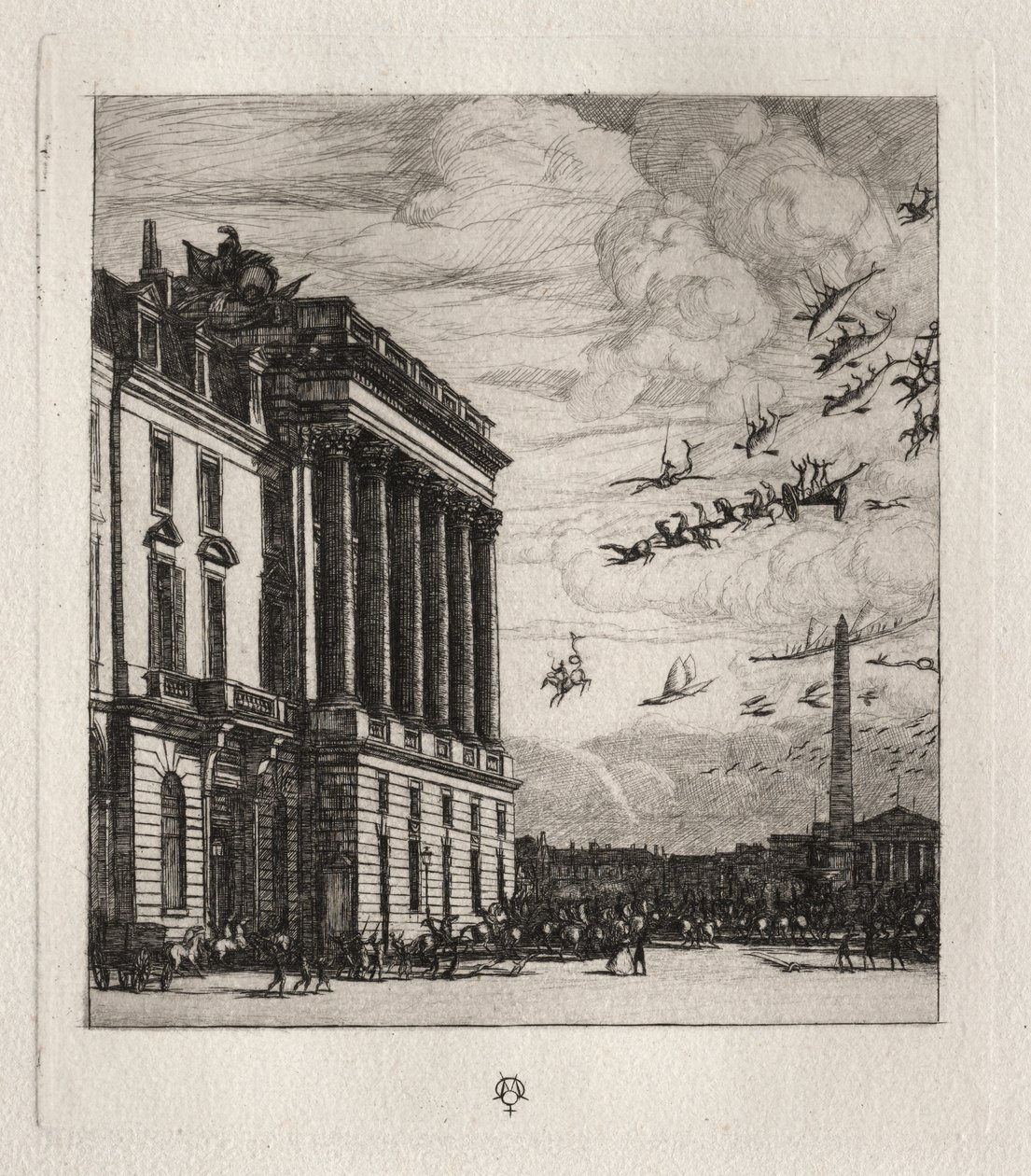 O Almirantado, Paris de Charles Meryon