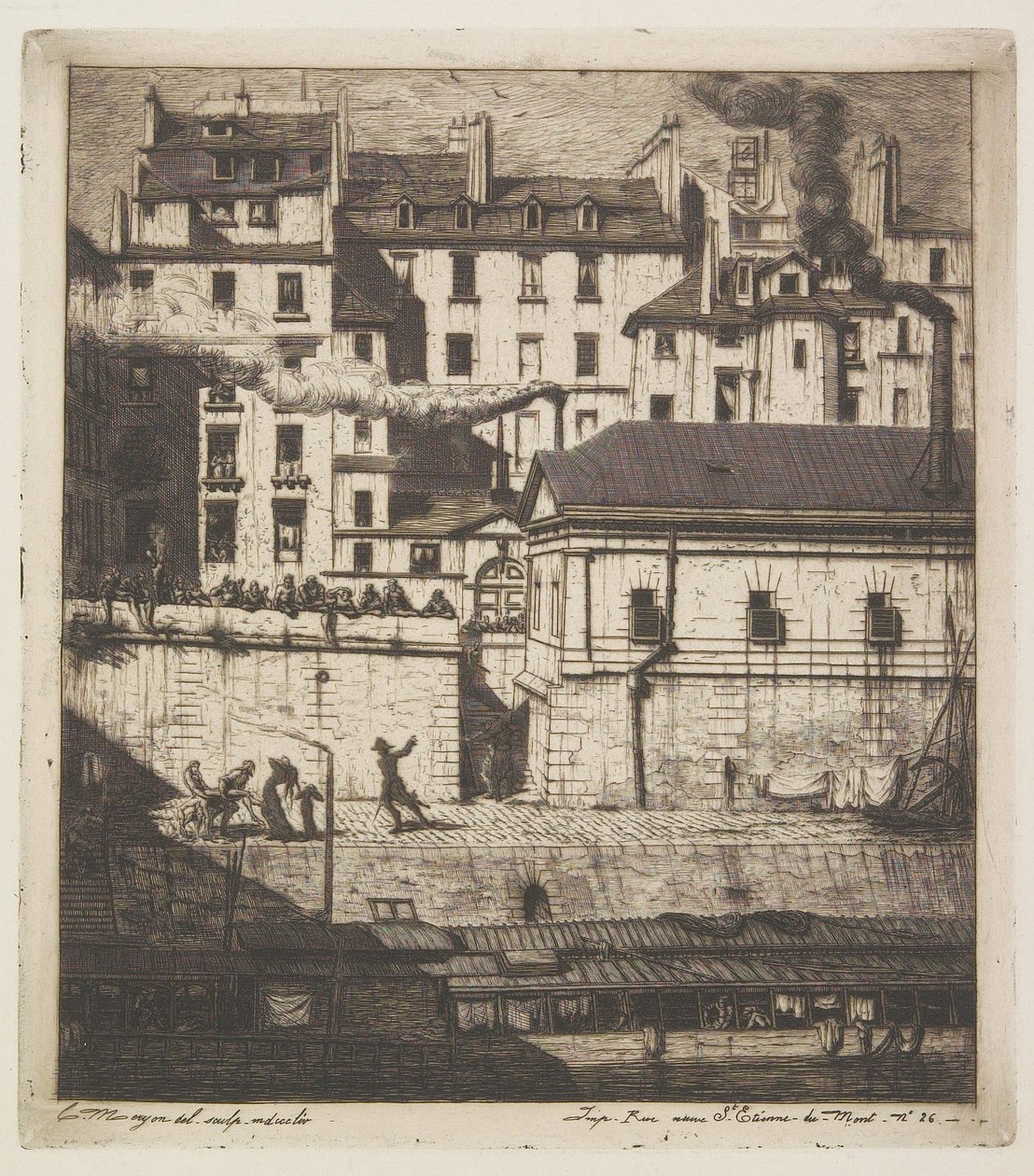A morgue de Charles Meryon