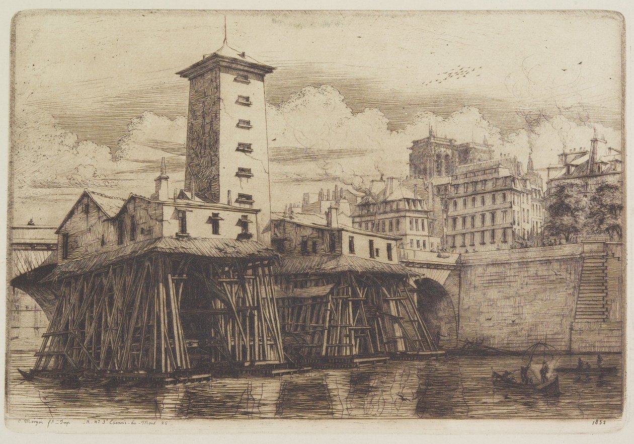 A bomba de Notre-Dame de Charles Meryon