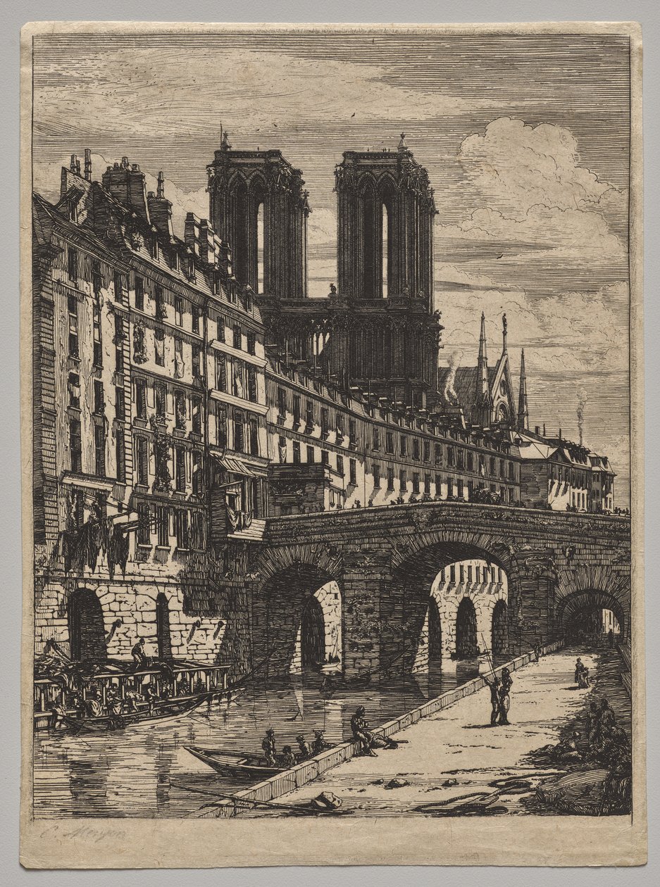 O Petit Pont de Charles Meryon