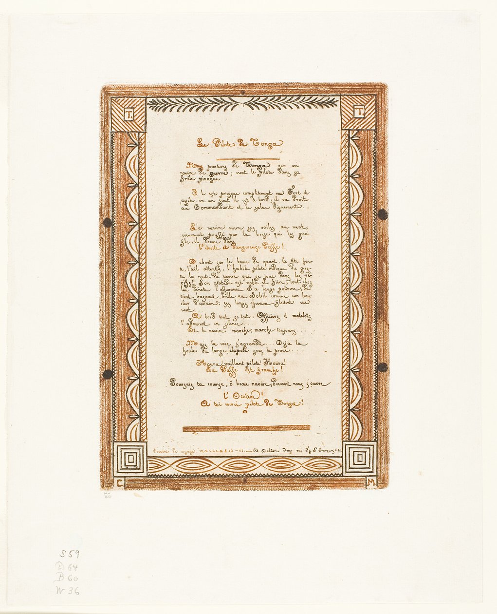 O piloto de Tonga de Charles Meryon
