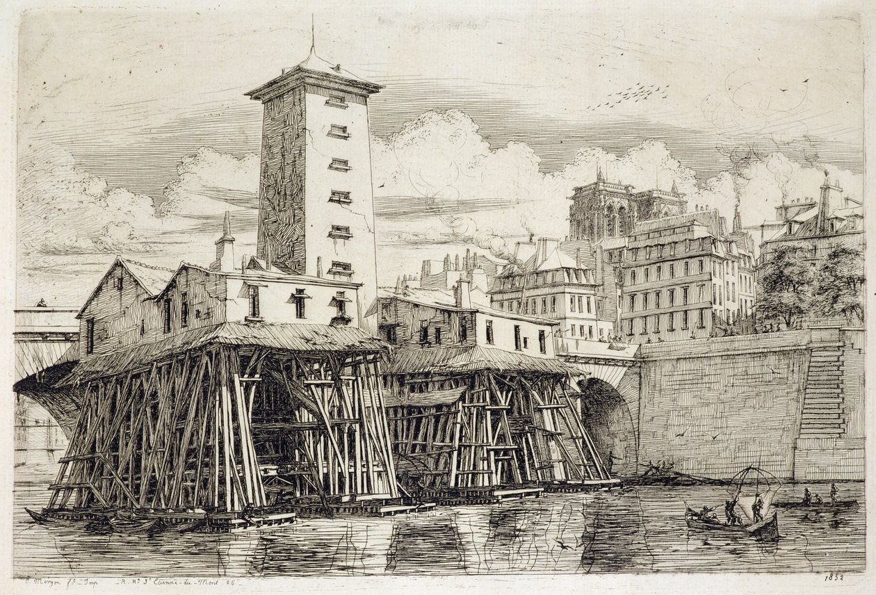 The Pump, Notre Dame de Charles Meryon