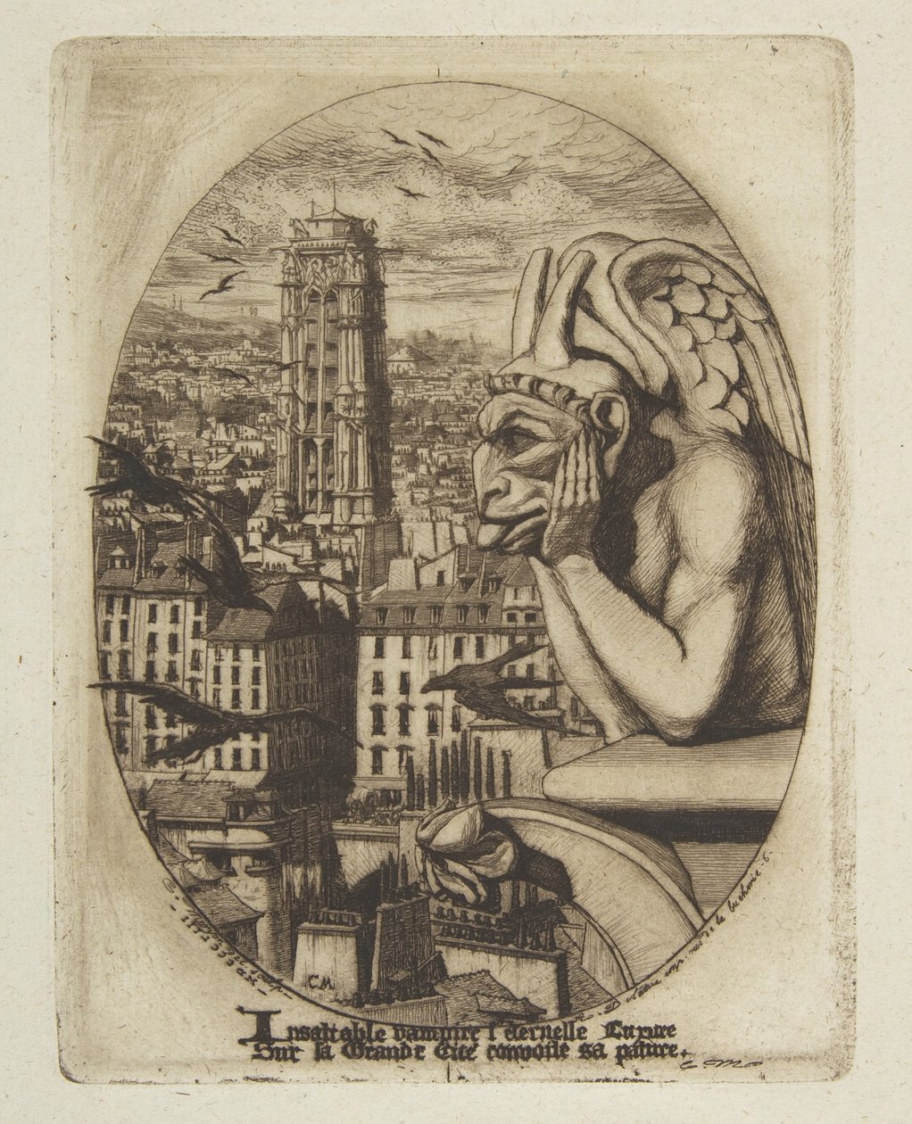 O vampiro de Charles Meryon