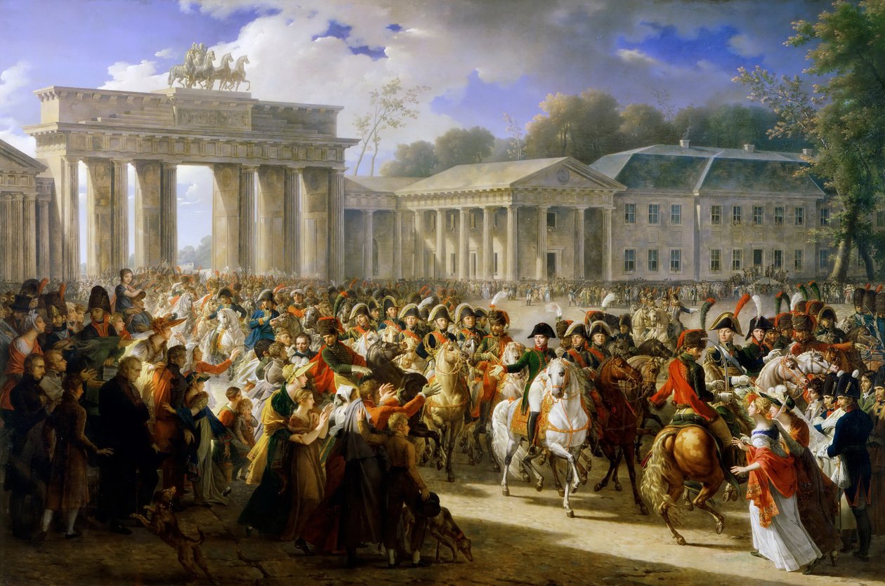 Entrada de Napoleão em Berlim, 27 de outubro de 1806 de Charles Meynier