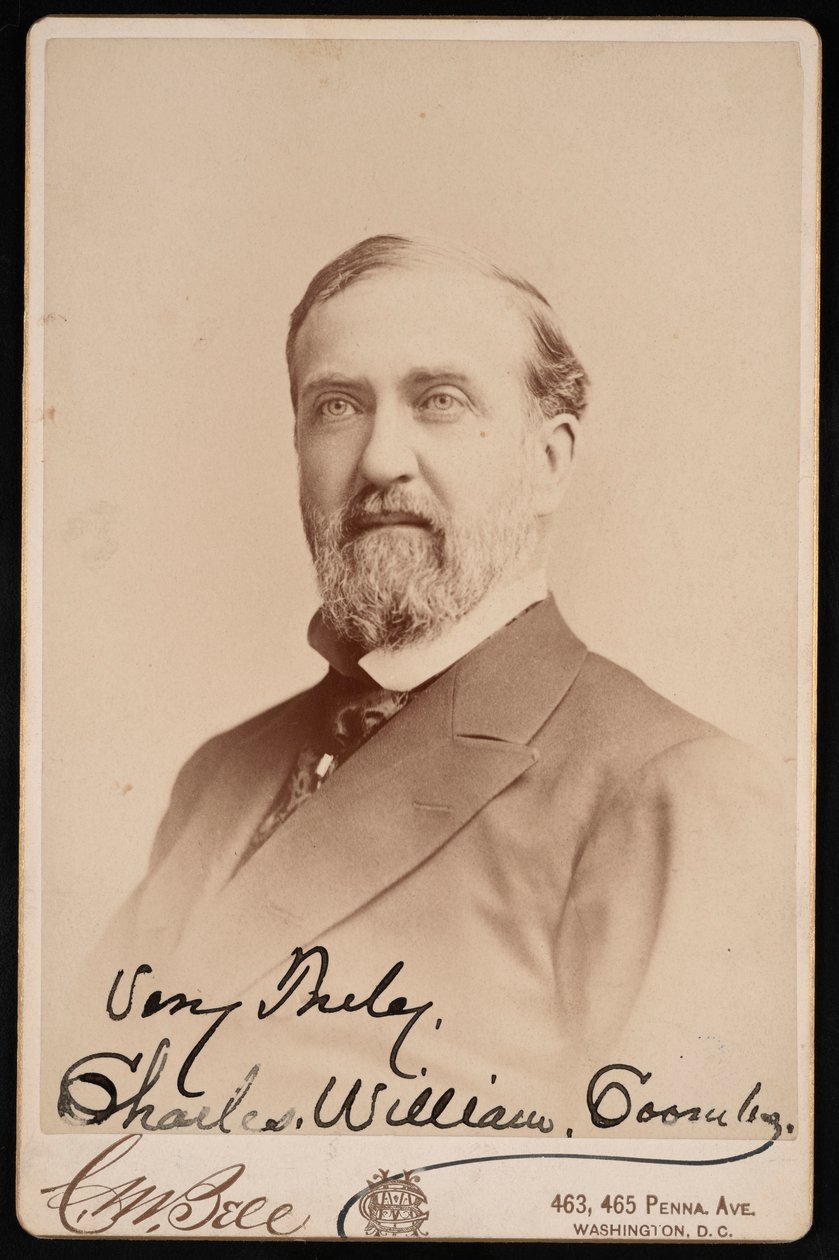 Retrato de Charles William Coombs, antes de 1893. de Charles Milton Bell