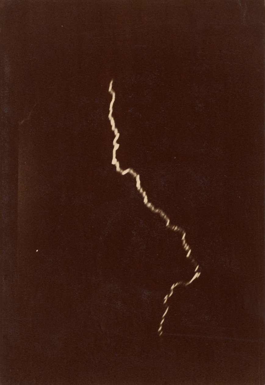 [Spiral of Lightning in a Thunderstorm], 12 de maio de 1886. de Charles Moussette