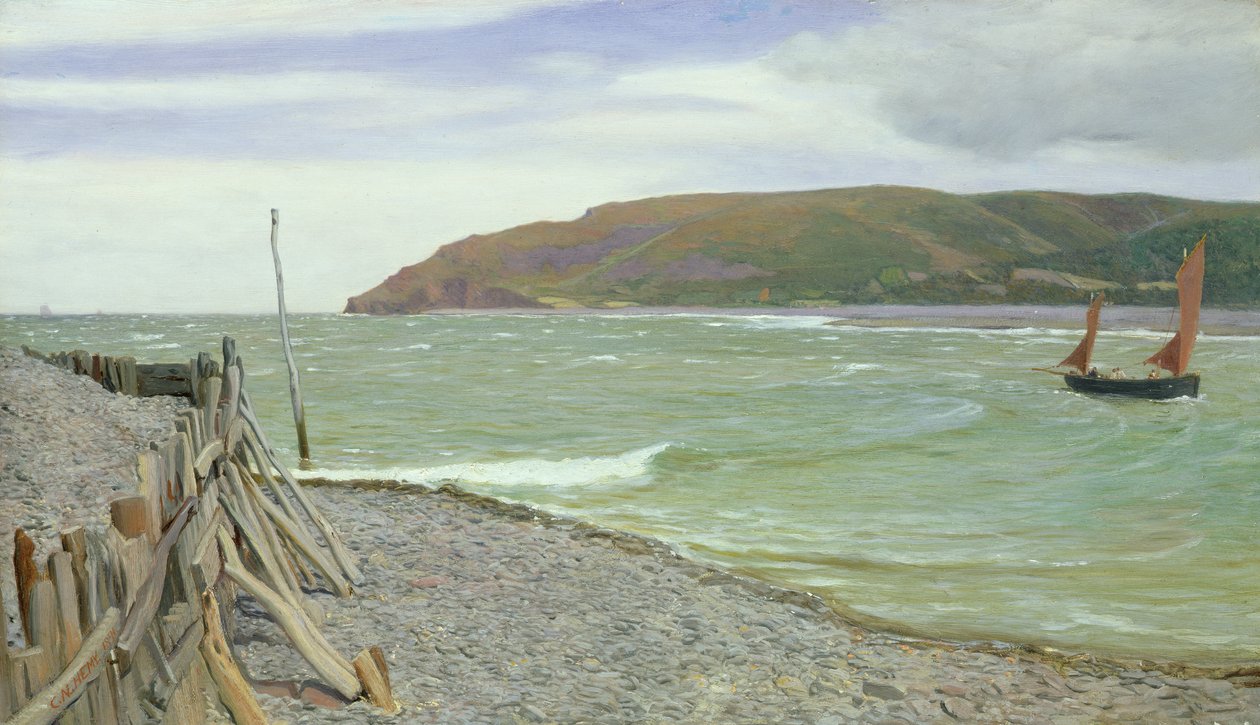 Porlock Bay, 1891 de Charles Napier Hemy