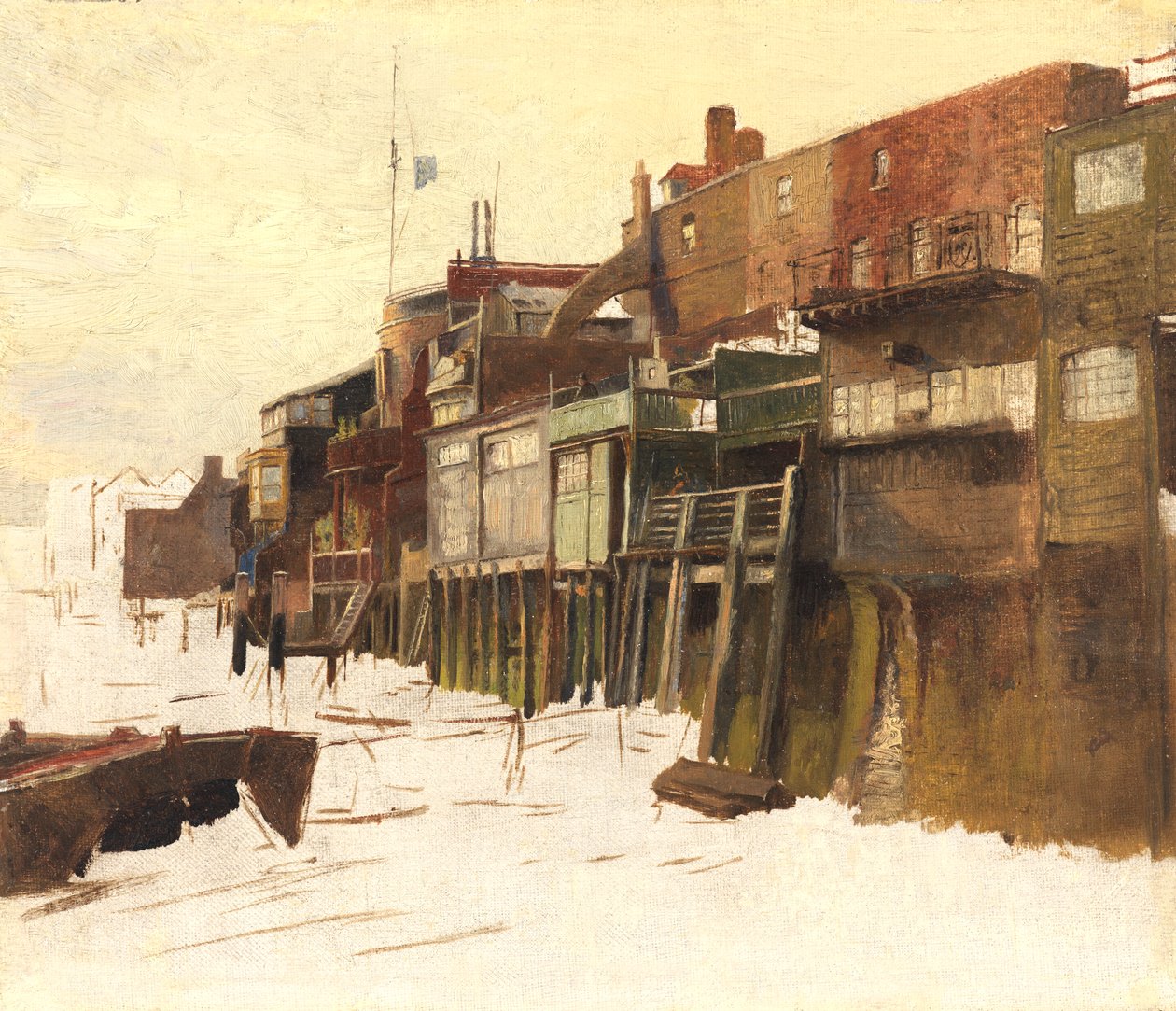 Esboço para &39;London River&39;, c.1875 de Charles Napier Hemy