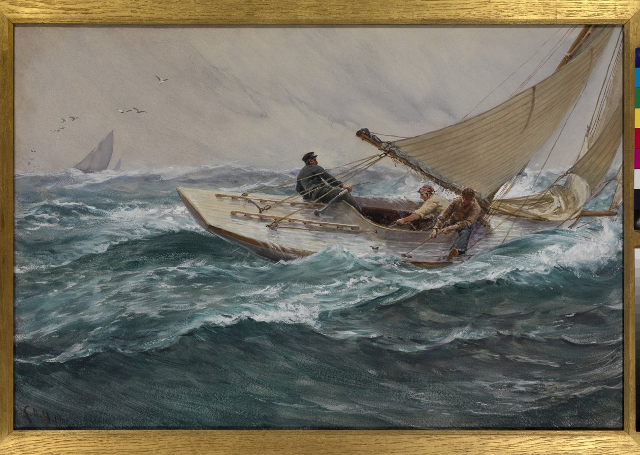 Juventude, 1902 (têmpera & wc) de Charles Napier Hemy
