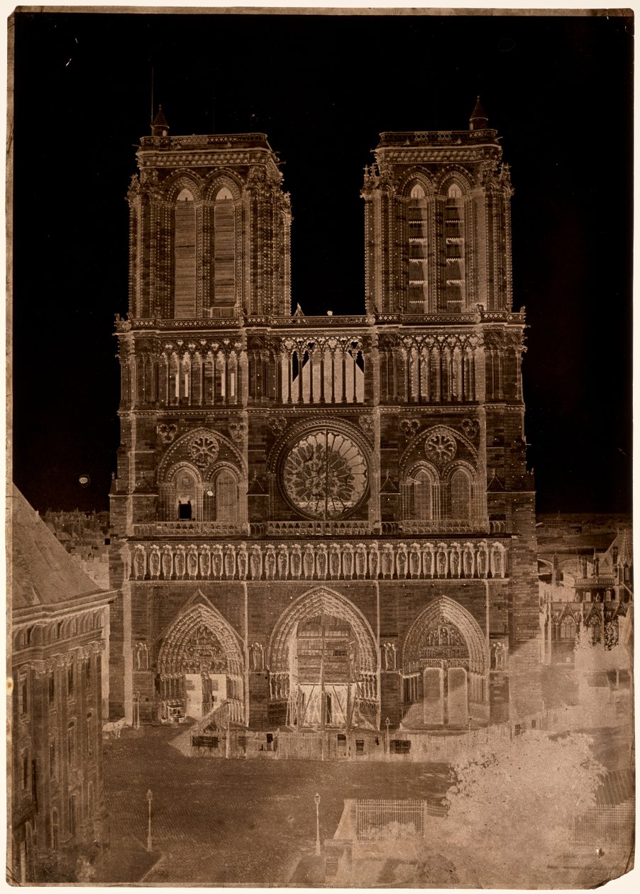 Notre-Dame, Paris de Charles Nègre