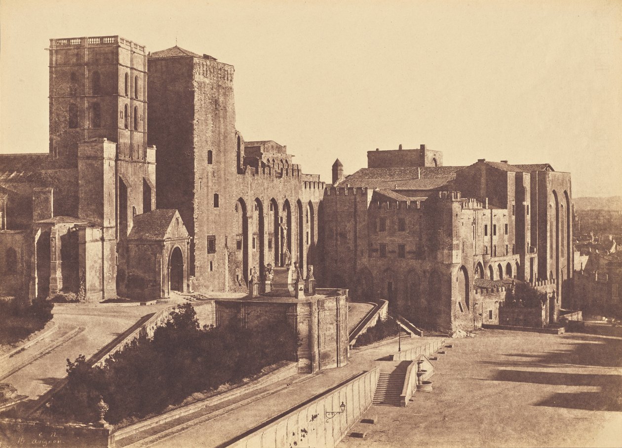 Palácio Papal, Avinhão de Charles Nègre