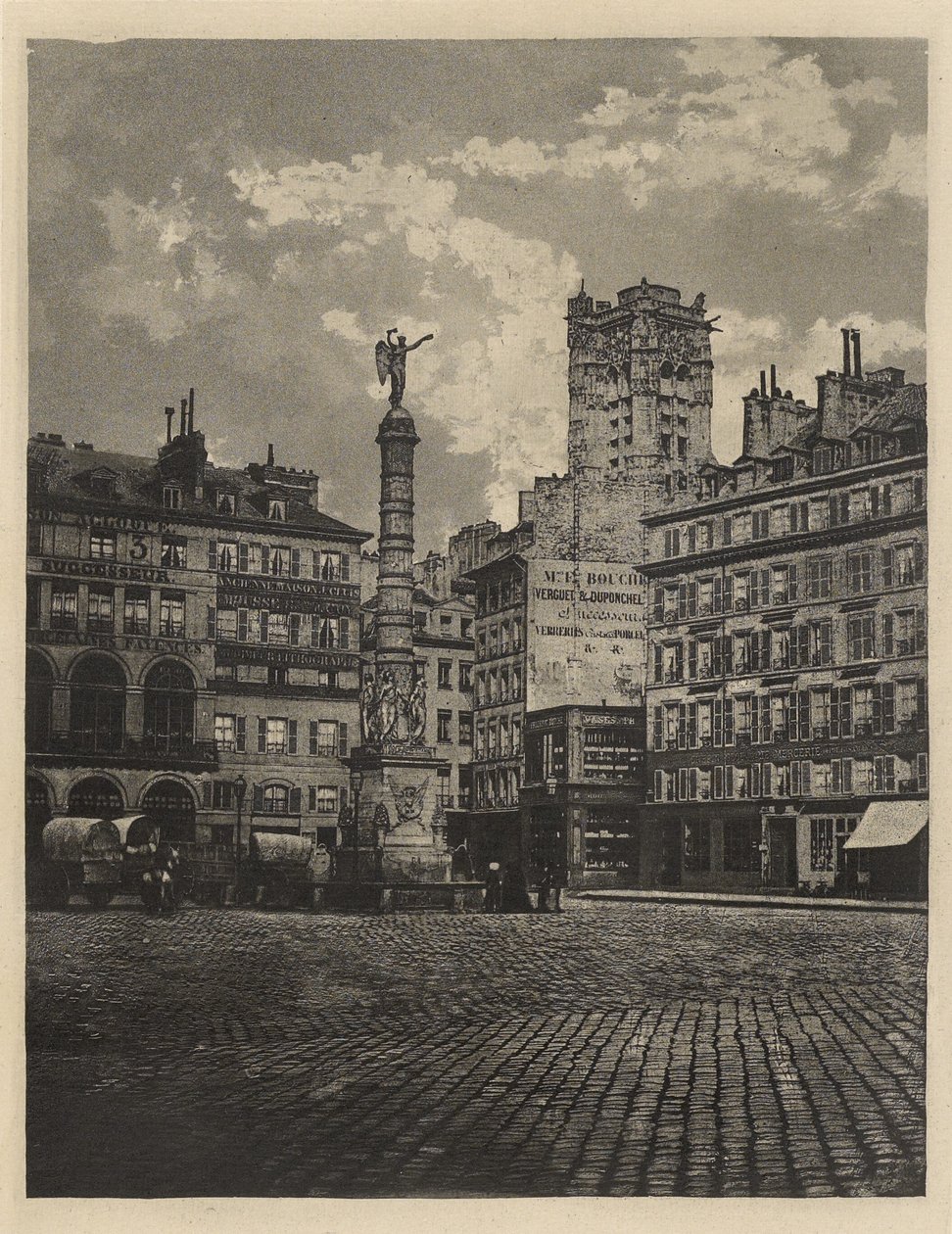 [Place du Châtelet, Paris] de Charles Nègre