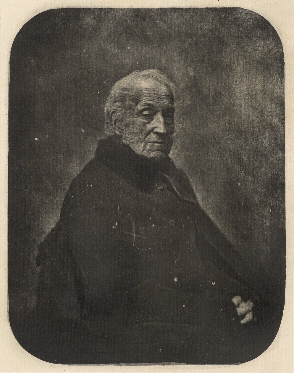 Retrato do príncipe Adam Georges Czartoryski segundo Nadar de Charles Nègre