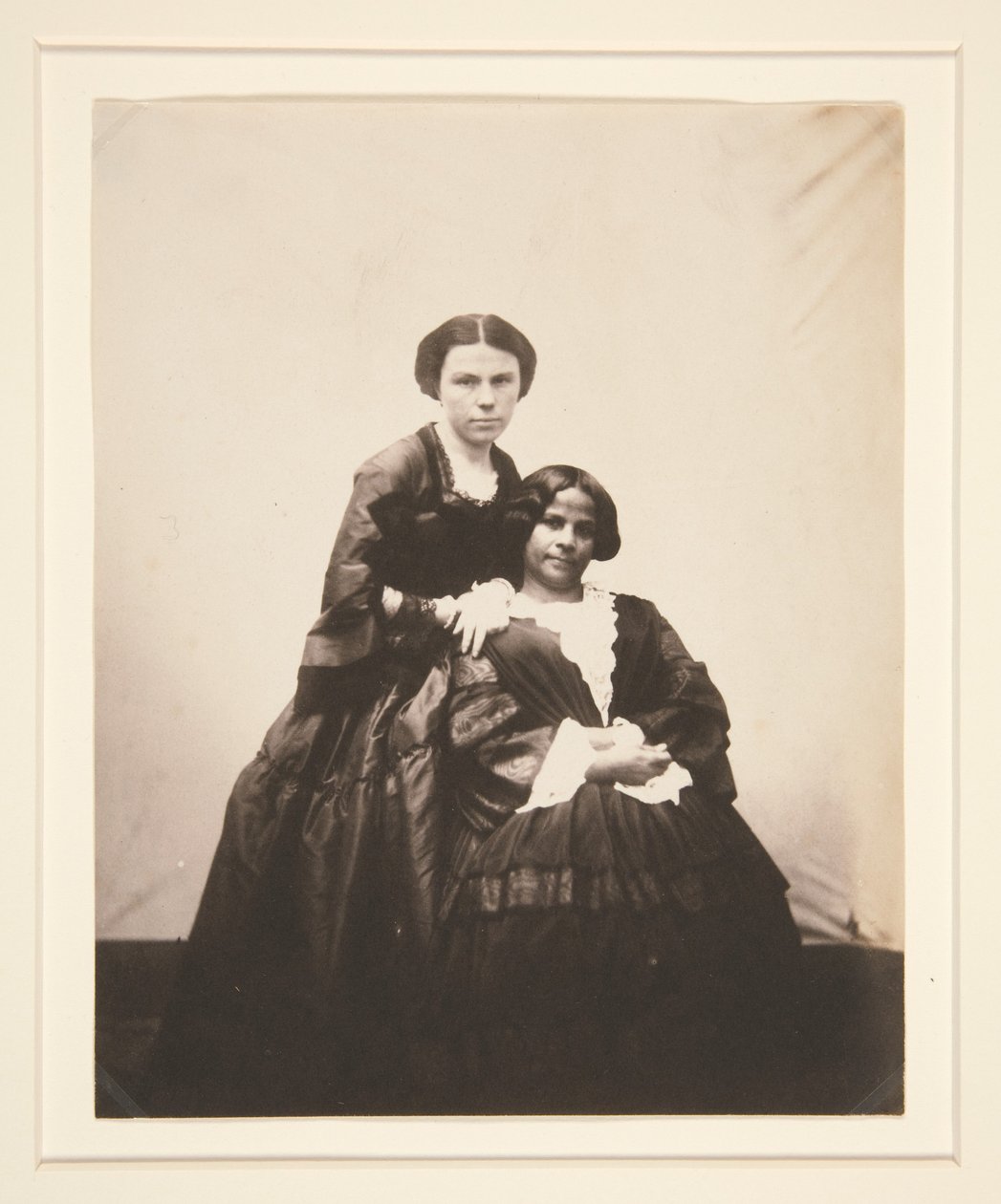 Retrato de Duas Mulheres de Charles Nègre