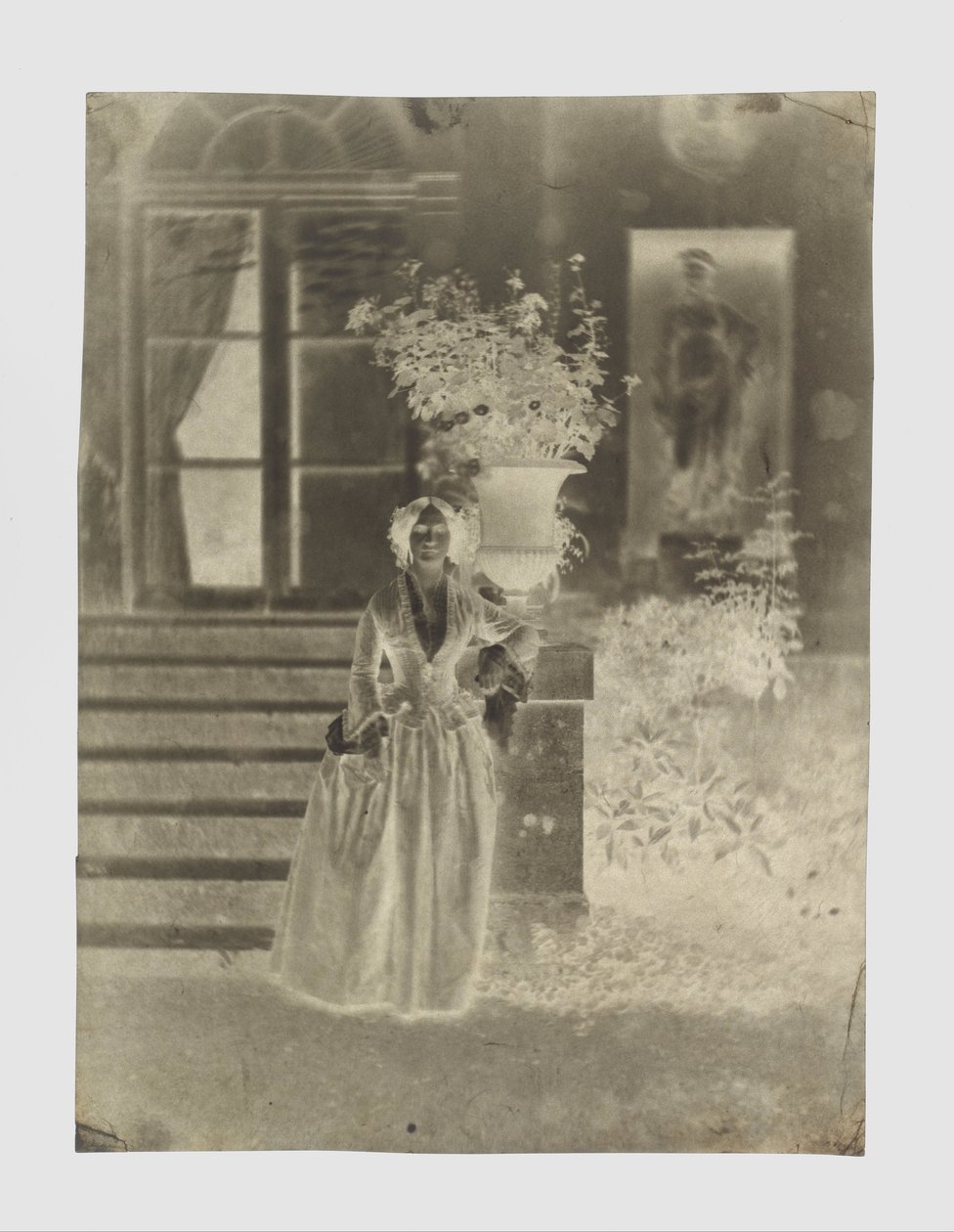 Retrato de uma mulher, possivelmente a Sra. Ernest Feydeau de Charles Nègre