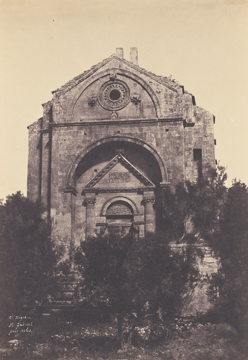 São Gabriel perto de Arles de Charles Nègre