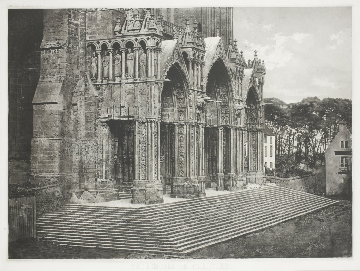 Catedral de Chartres de Charles Nègre