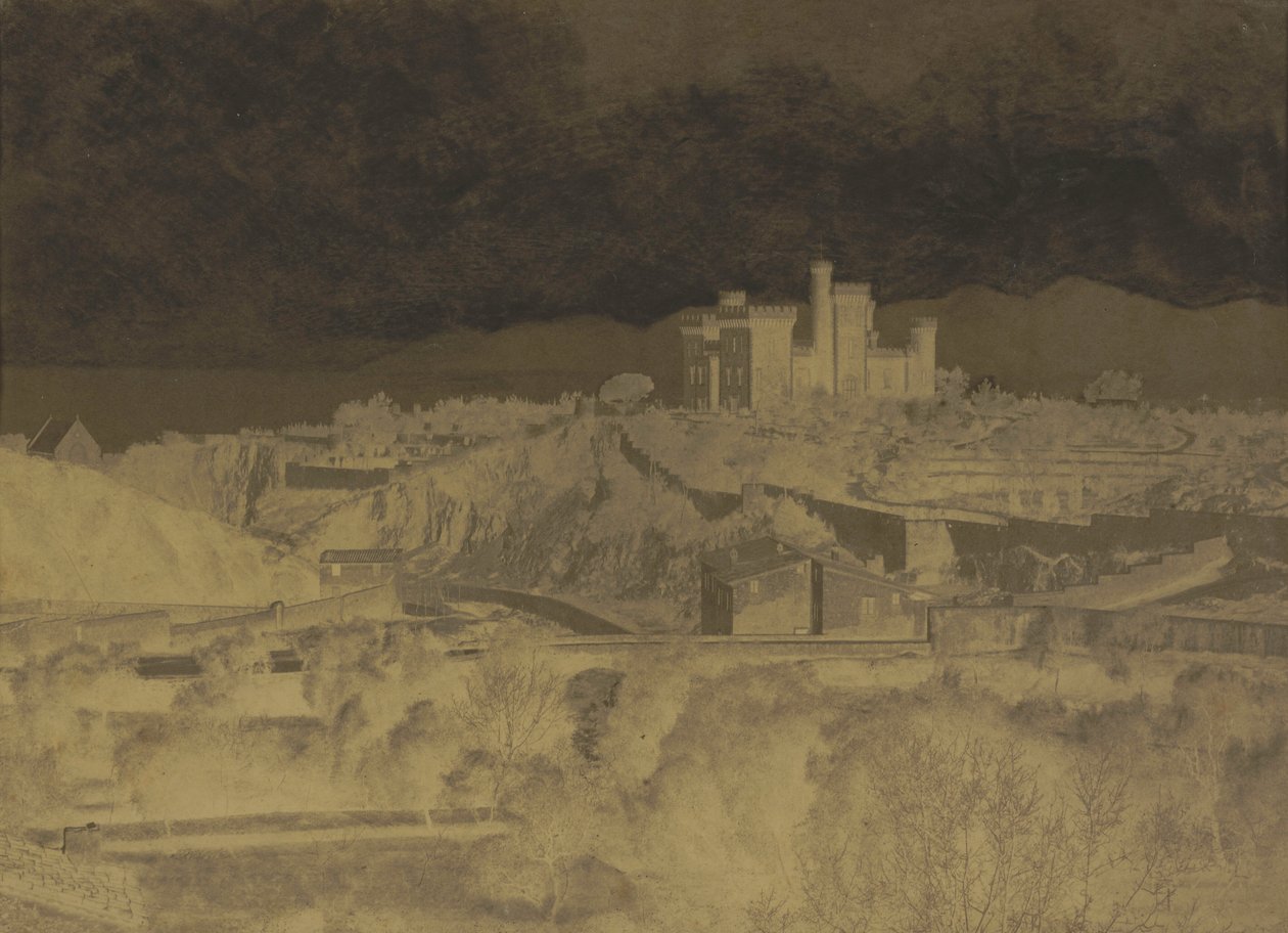 Castelo de Vallambrosa, Cannes, c. 1852 (foto) de Charles Nègre