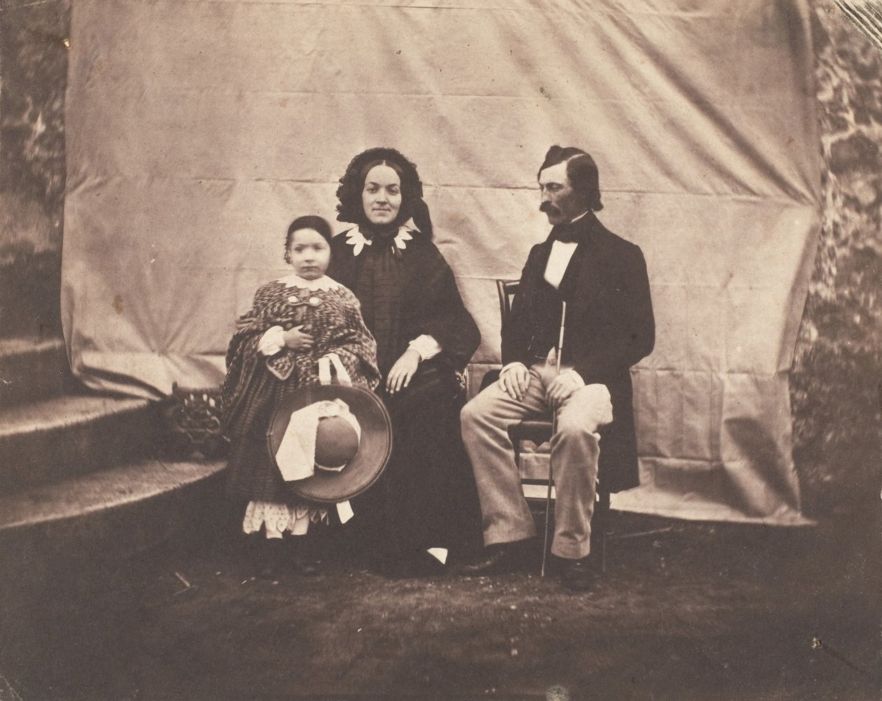 [Grupo Familiar], 1854. de Charles Nègre
