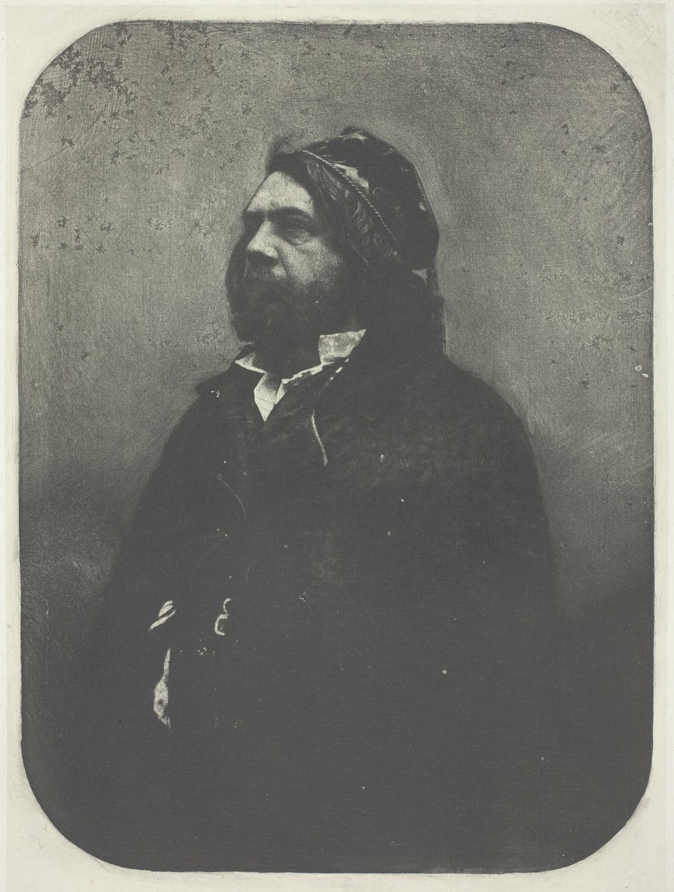 Retrato do Compositor Edmond Membro 1820-1882. de Charles Nègre