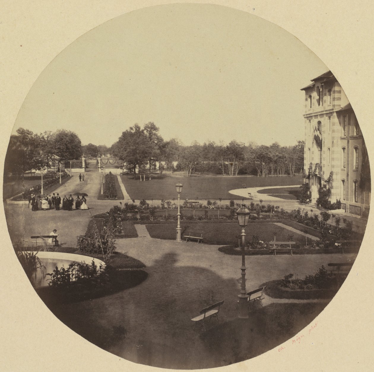 O Asilo em Vincennes de Charles Nègre