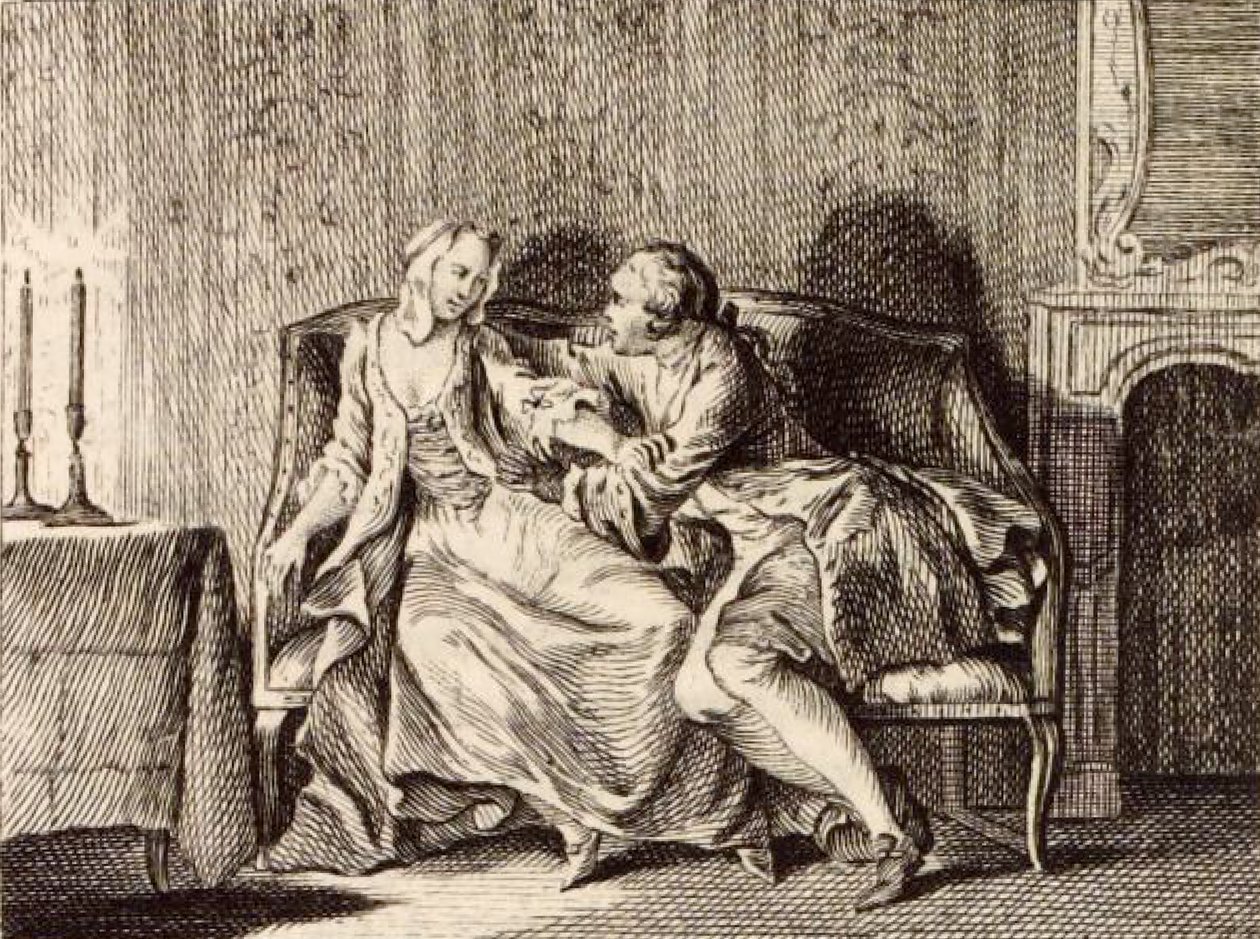 A oração de São Julião de Charles Nicolas Cochin