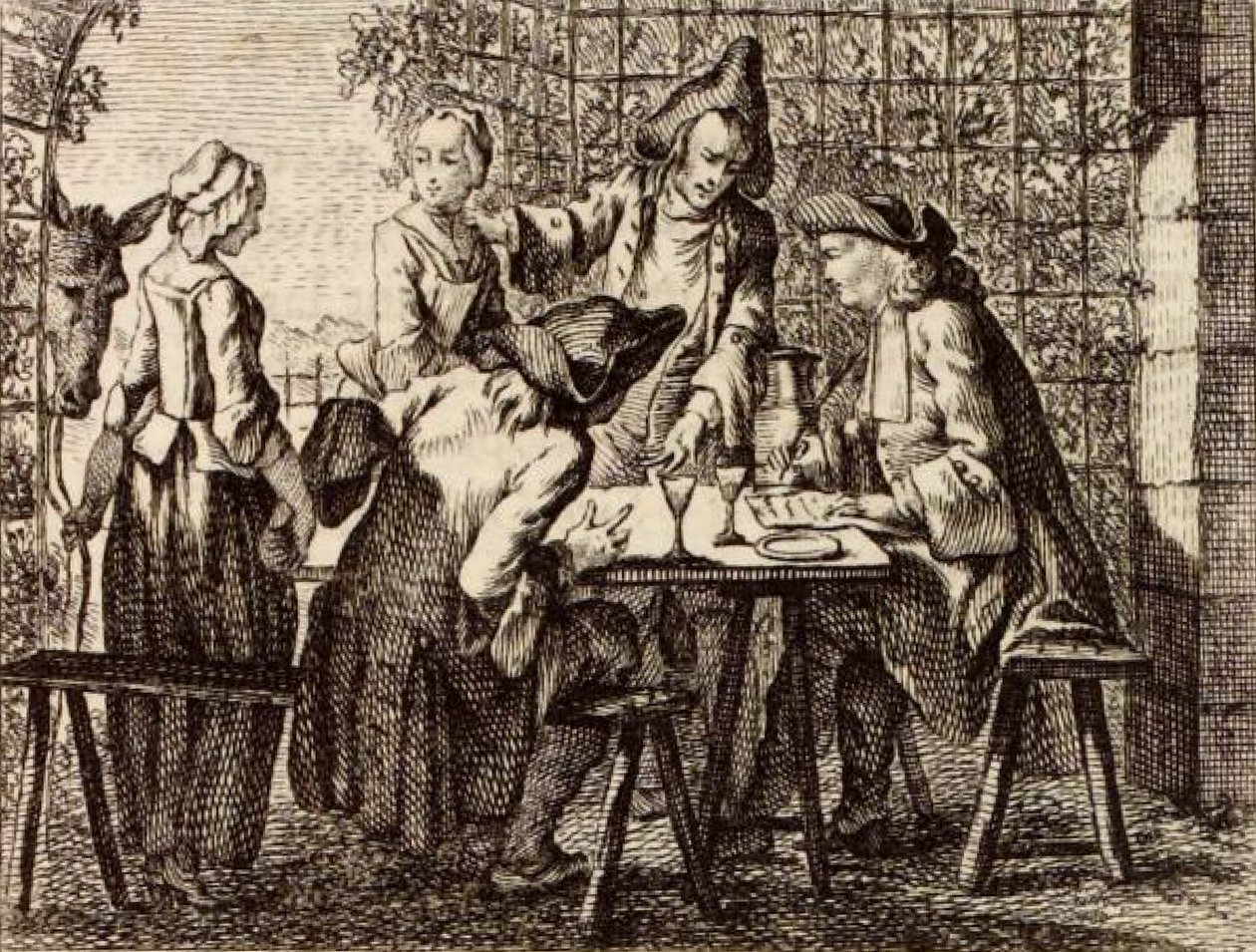 Os comerciantes de Charles Nicolas Cochin