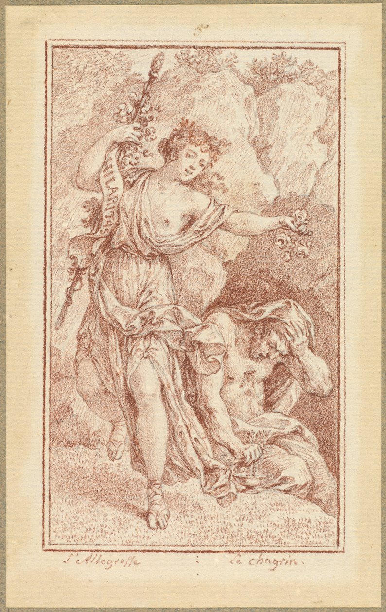 Alegria e Dor de Charles Nicolas Cochin II