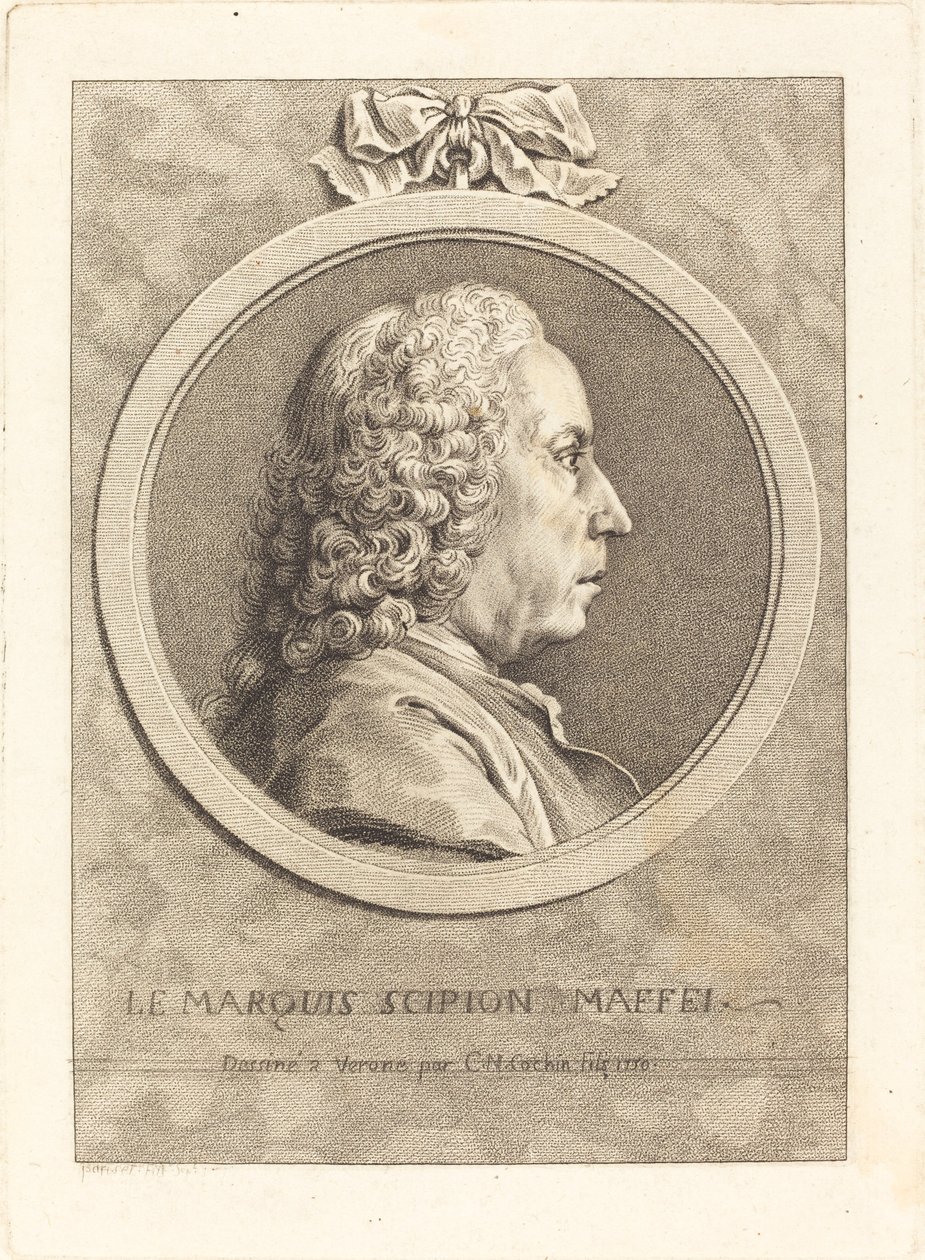 Marquês Cipião Maffei de Charles Nicolas Cochin II