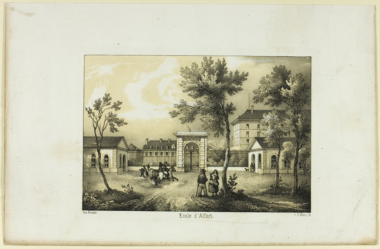 Escola de Alfort de Charles Nicolas Lemercier
