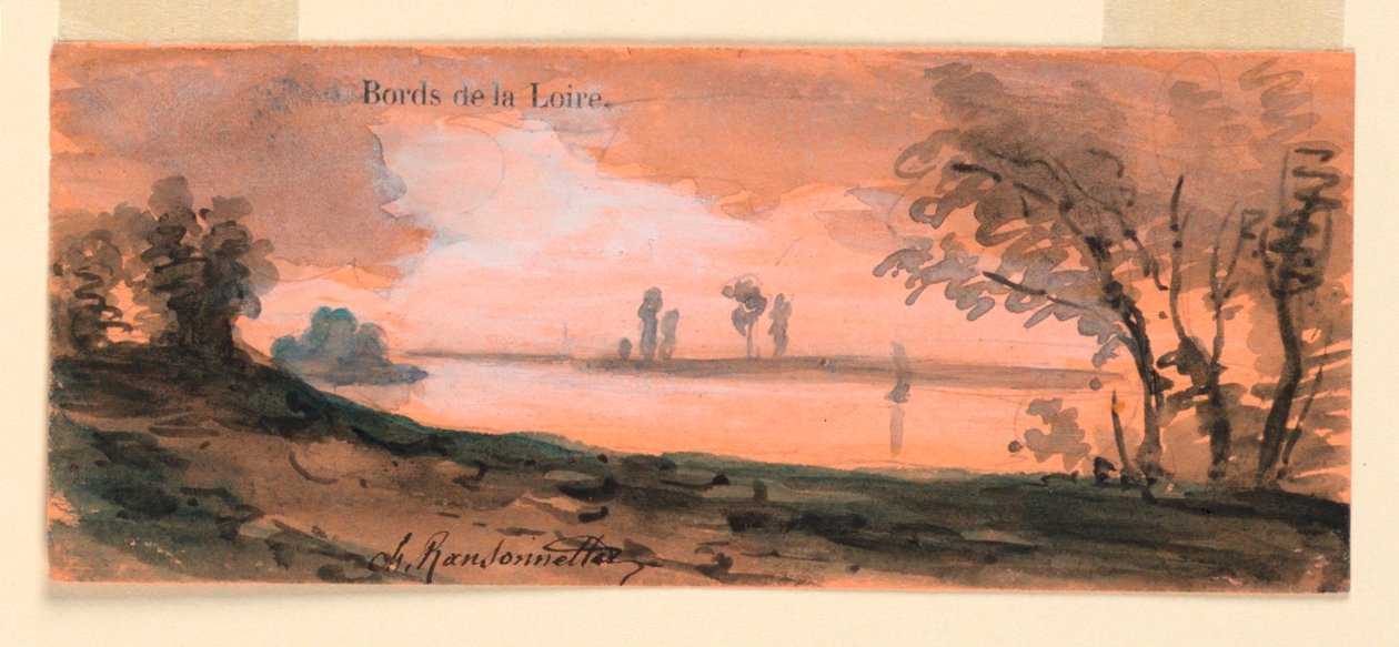Nas margens do Loire de Charles Nicolas Ransonnette