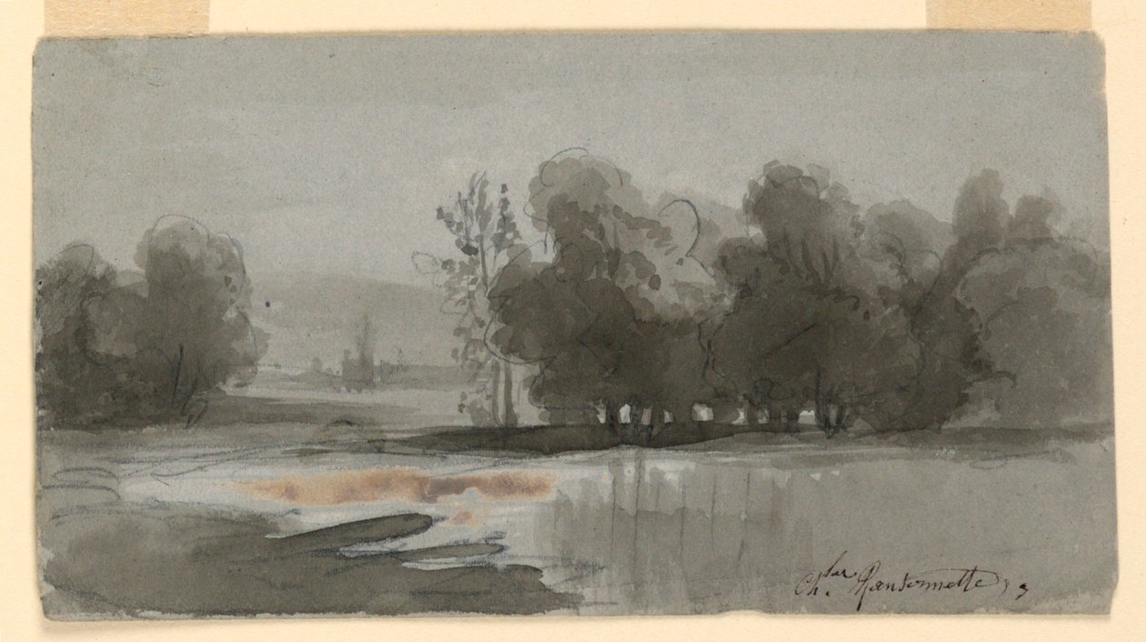 Paisagem de Charles Nicolas Ransonnette