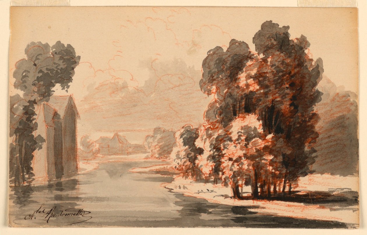 Paisagem de Charles Nicolas Ransonnette