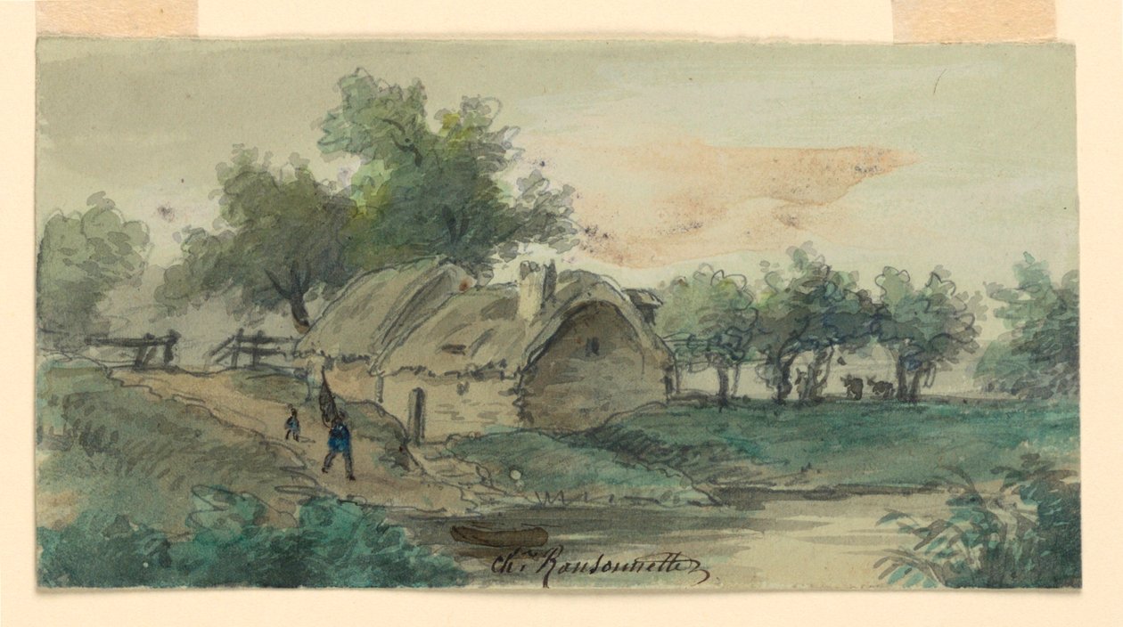 Paisagem de Charles Nicolas Ransonnette