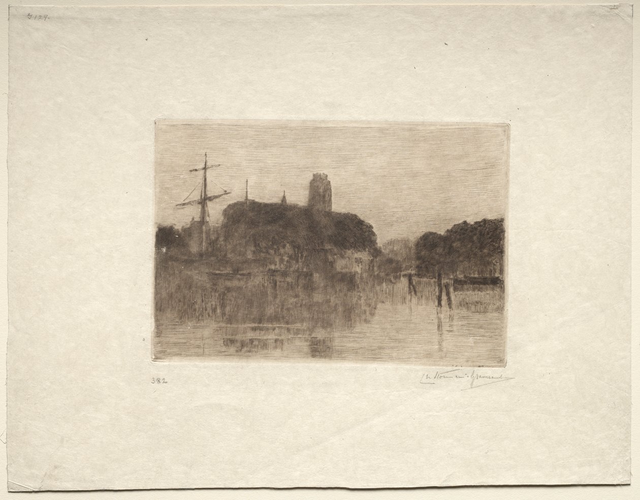 Dordrecht de Charles Nicolas Storm van 
