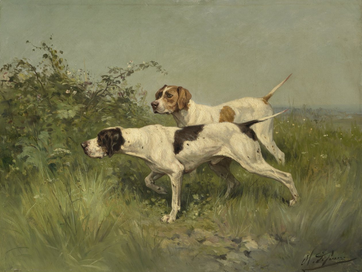 Dois ponteiros, c.1850- 97 de Charles Oliver de Penne