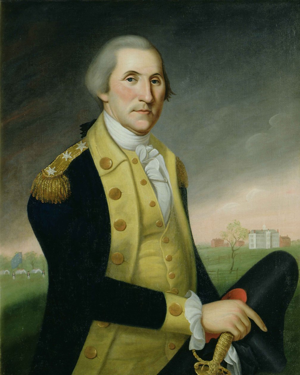 George Washington em Princeton de Charles P. & Peale Charles W. (1741 1827) Polk
