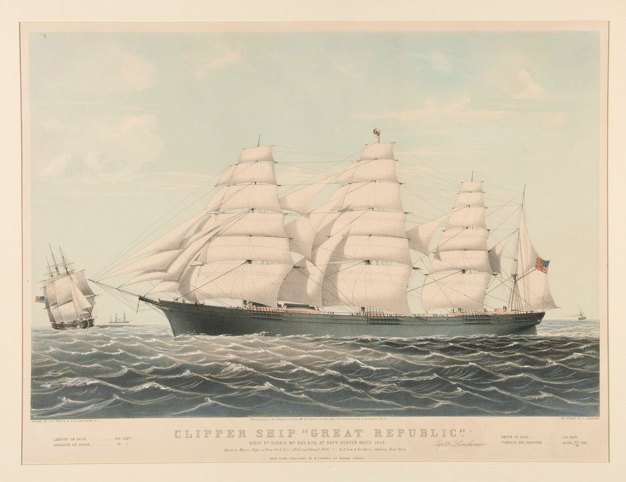 Clipper Ship de Charles Parsons