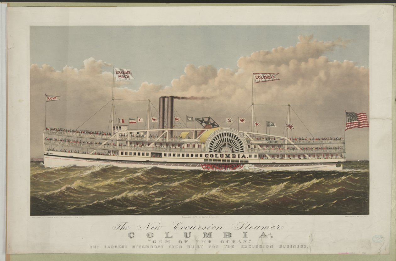 Columbia (navio a vapor 1877) 03 de Charles Parsons
