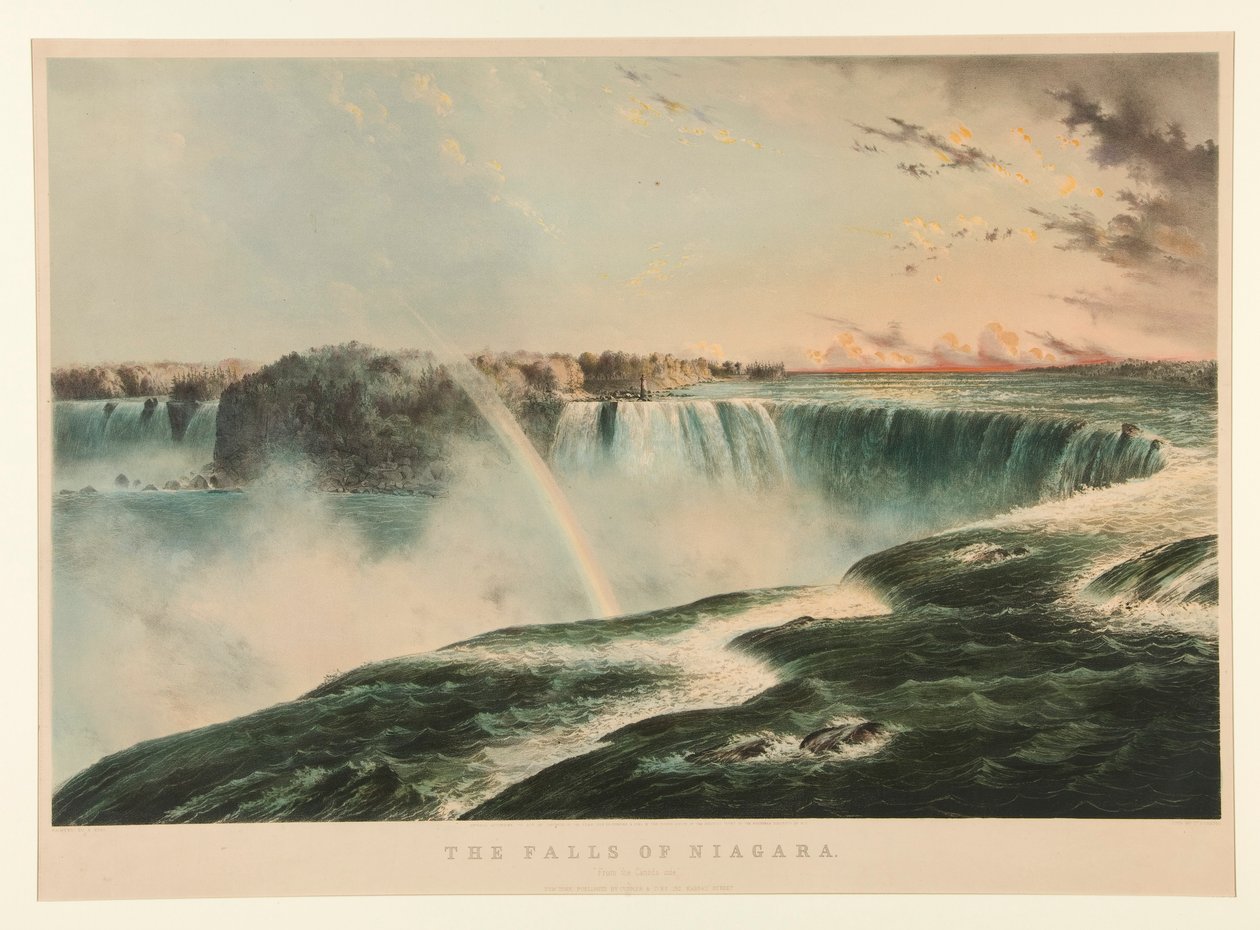 As Cataratas do Niágara, do lado canadiano de Charles Parsons