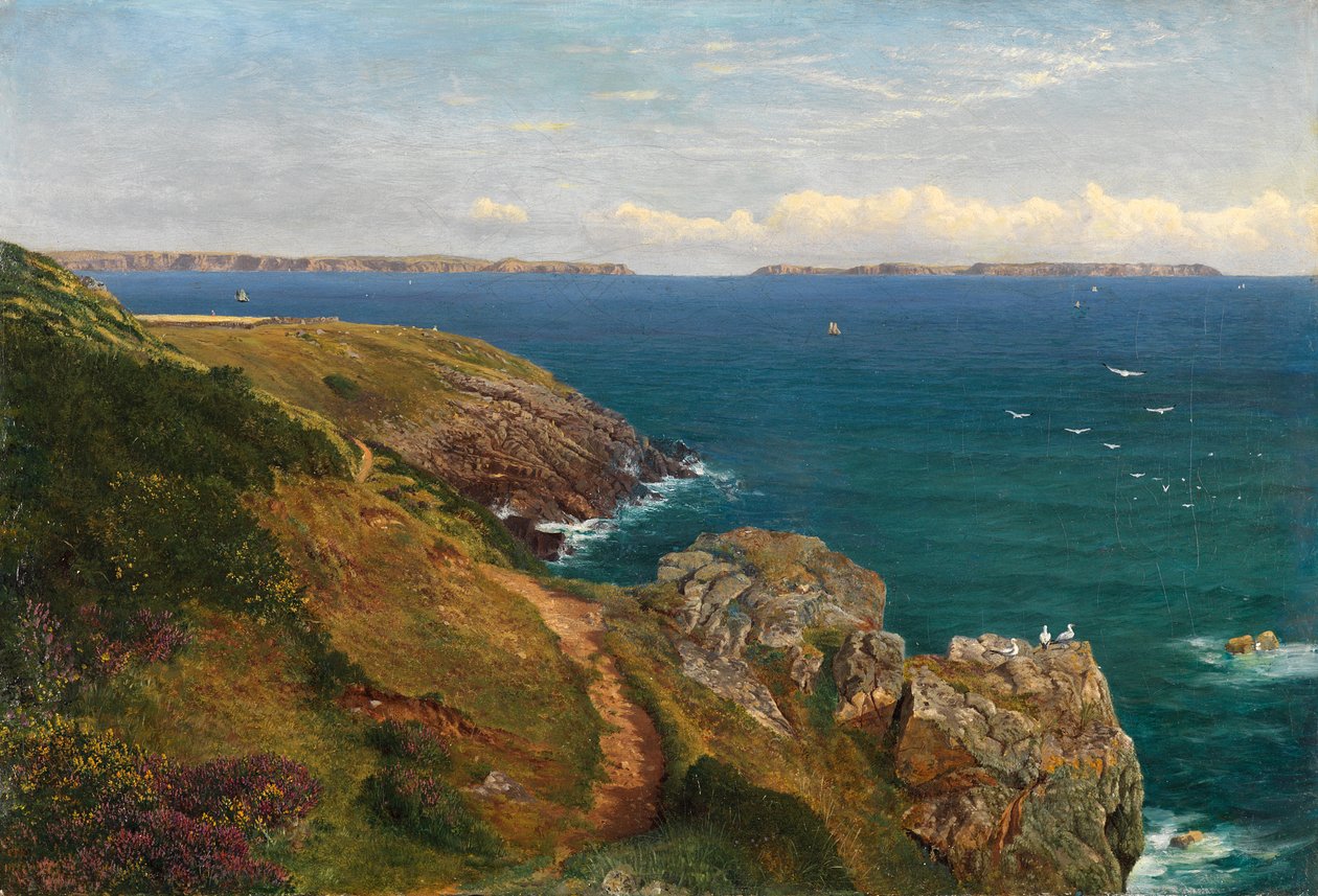 Fresh Sea Breezes (óleo sobre tela) de Charles Parsons Knight