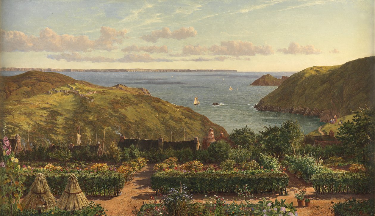 Da minha janela em Solva, 1862 de Charles Parsons Knight