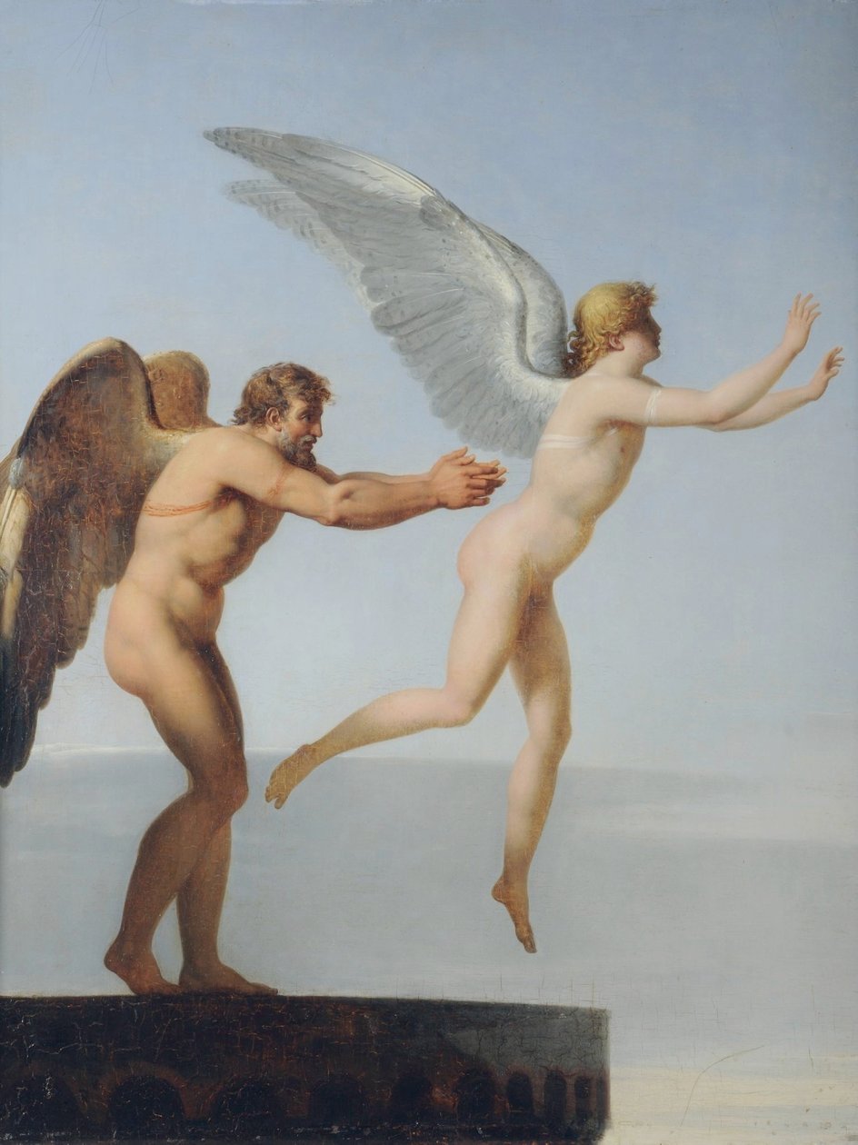 Icarus e Daedalus de Charles Paul Landon