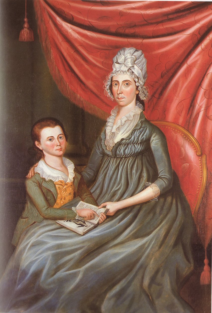 Eleanor Conway Hite e filho, James Madison Hite de Charles Peale Polk