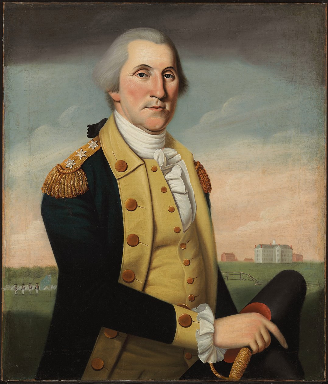George Washington em Princeton de Charles Peale Polk