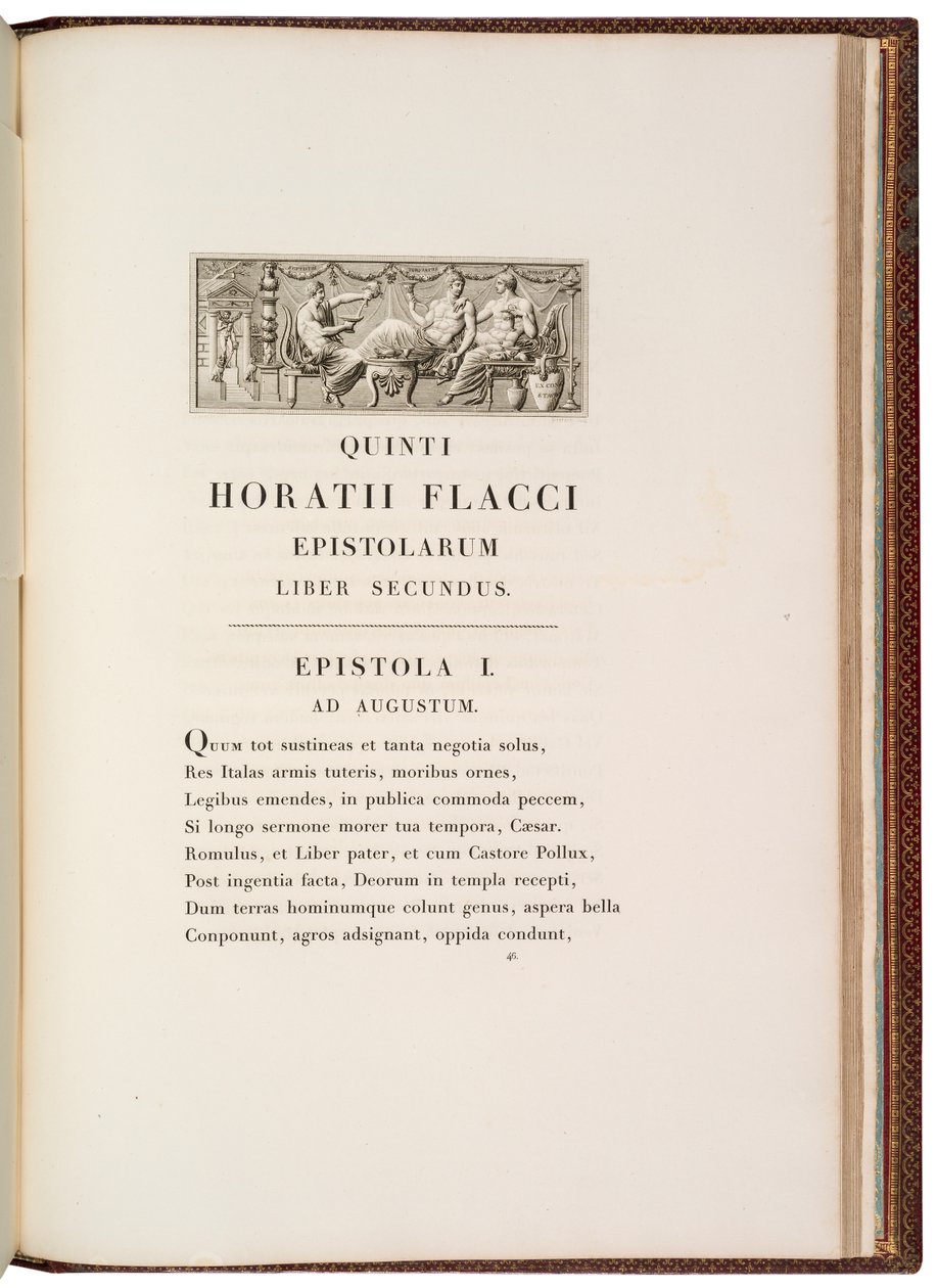 Página de Horace de Charles Percier