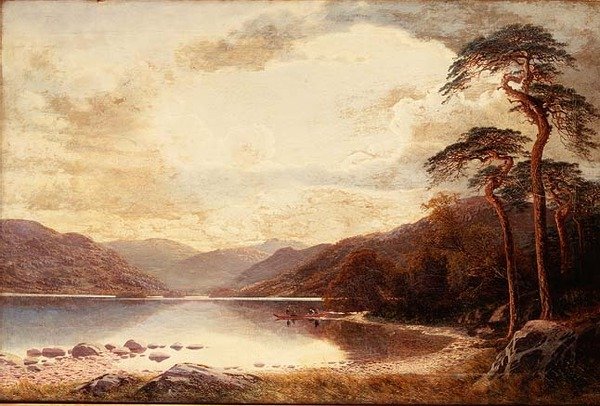 Vista sobre o Lago Inferior, Killarney de Charles Pettit