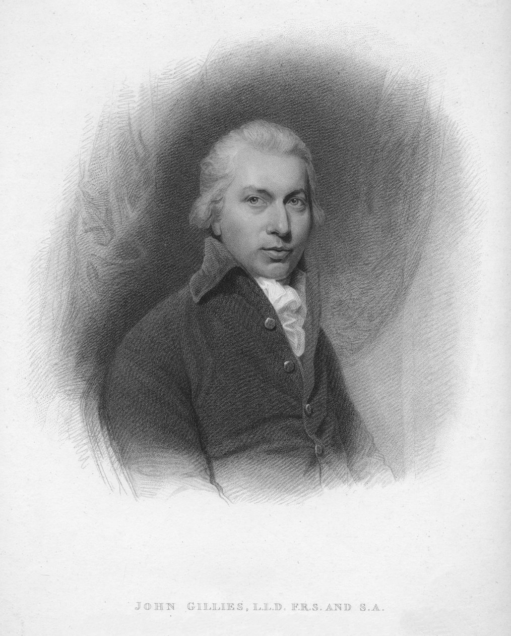 John Gillies, LLDFRS e SA, 1813. de Charles Picart